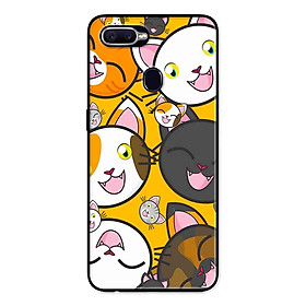 Ốp Lưng in cho Realme 2 Mẫu Cặp Mèo Đáng Yêu - Hàng Chính Hãng