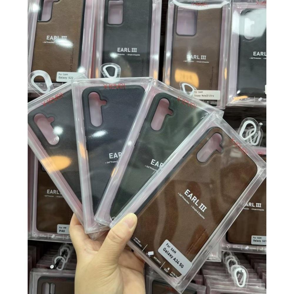 Ốp lưng da dành cho Samsung Galaxy A14/A24-4G/A34/A54 hàng chính hãng X-Level cao cấp