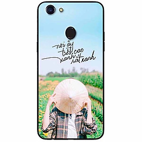 Ốp lưng in cho Oppo F5 Youth Mẫu Lấy Nón