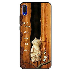 Ốp lưng dành cho Huawei Y7 Pro - mẫu Tâm An Chú Mèo