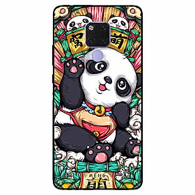 Ốp lưng dành cho Huawei Mate 20 mẫu Gấu Yếm Đỏ