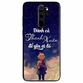 Ốp lưng in cho Redmi Note 8 Pro Mẫu Dành Cả Thanh Xuân Girl
