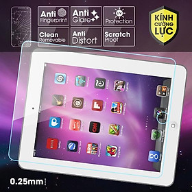 Kính cường lực dành cho iPad mini 7 , mini 4/5/6 , iPad 9.7 inch Air 1 Air 2 , Pro M1 M2 11inch , Air 4 / Air 5 , Air 6 11inch M2 , Gen 7 / 8 / 9 10.2 inch trong suốt cao cấp - Hàng chính hãng