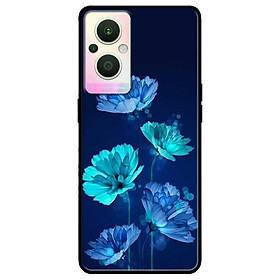 Ốp lưng dành cho Oppo A16K - Oppo A36 / A76 - Oppo Reno 7z 5G mẫu Hoa Đêm Xanh
