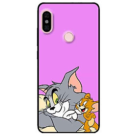 Ốp lưng in cho Xiaomi Redmi Note 5 Pro Mẫu Tom Jerry