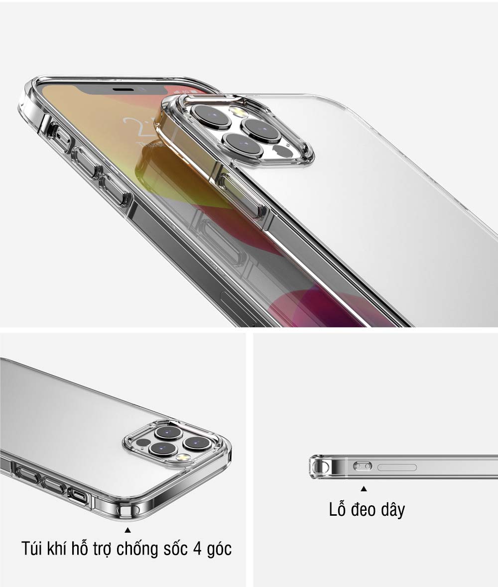 Ốp lưng cứng viền dẻo trong phong cách mới cho iPhone 12 / 13 / 14 / 12 Pro / 12 Pro Max / 13 Pro / 13 Pro Max / 13 Mini / 14 / 14 Pro / 14 Pro Max / 15 Plus/ 15 Pro/ 15 Pro Max / 16 /16 Plus/ 16 Pro / 16 Pro Max - Hàng chính hãng
