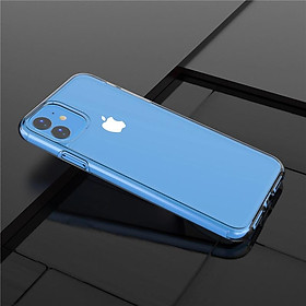 Bộ 2 ốp lưng dẻo silicon cho iPhone 11 (6.1 inch) hiệu Ultra Thin (siêu mỏng 0.6mm, chống trầy, chống bụi) - Hàng nhập khẩu