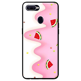 Ốp in cho Oppo F9 Họa Tiết Dưa Hấu Hồng - Hàng chính hãng