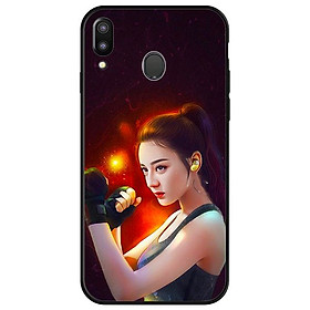 Ốp lưng cho Samsung Galaxy A30 mẫu GIRL BOXING 1 - Hàng chính hãng