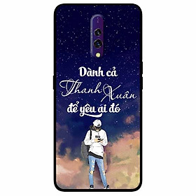 Ốp lưng in cho Realme X Mẫu Dành Cả Thanh Xuân Boy