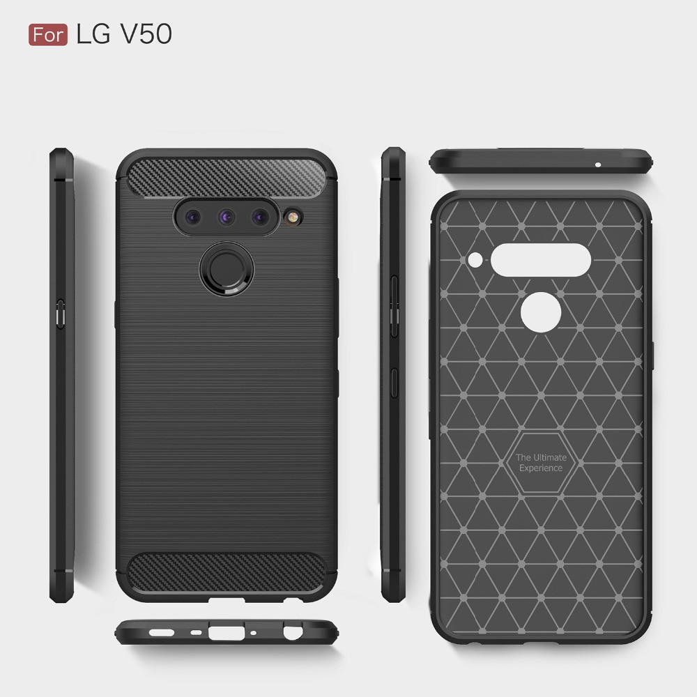 Ốp lưng LG V50 ThinQ 5G hiệu Likgus chống sốc chuẩn quân đội, chống va đập, chống vân tay - Hàng nhập khẩu