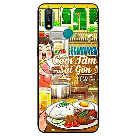 Ốp Lưng in cho Realme 3 Pro Mẫu NỀN SG7 - Hàng Chính Hãng
