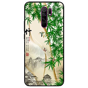 Ốp lưng dành cho Xiaomi Redmi 9 mẫuTranh Làng Tre