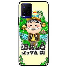 Ốp lưng dành cho Vivo Y21 - Vivo Y21s mẫu Xách Balo Lên Nam