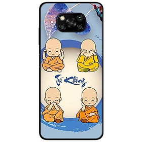 Ốp lưng dành cho Xiaomi Poco X3 mẫu Chú Tiểu Tứ Không Xanh