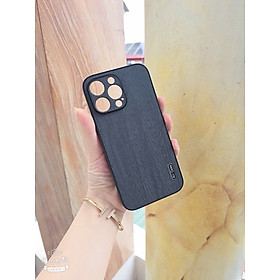 Ốp lưng Da Vân Gỗ cao cấp siêu sang,bảo vệ lưng viền cụm camera dành cho Oppo A52/A72/A92 . Hàng nhập khẩu