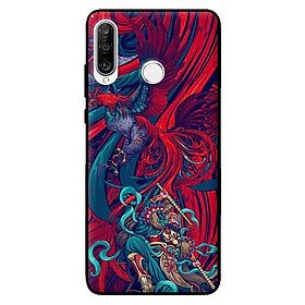 Ốp in cho Huawei P30 Lite Gà Đỏ - Hàng chính hãng