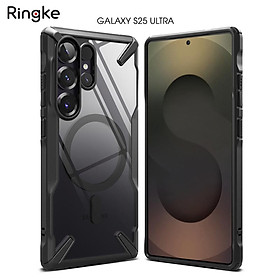 Ốp lưng cho Samsung Galaxy S25 Ultra RINGKE Fusion X Magnetic - Hàng Chính Hãng