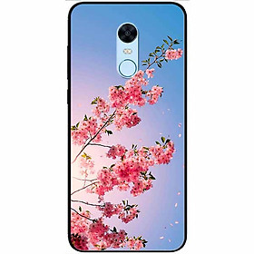 Ốp lưng dành cho Xiaomi Redmi Note 5 ( Redmi 5 Plus ) mẫu Hoa Đào Rơi
