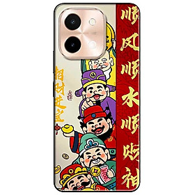 Ốp lưng cho Vivo Y03 - Y03T - Y18 - Y18S - Y18T - Y27 5G - Y28 4G - Y36 - Năm Ông May Mắn - Hàng Chính Hãng