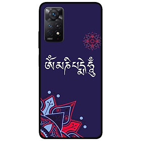 Ốp lưng dành cho Xiaomi Redmi Note 11 Pro 5G - Om Mani Tiếng Phạn