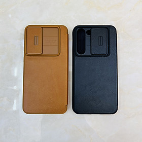 Bao da dành cho  Galaxy S23 Plus Nillkin Qin- hàng chính hãng