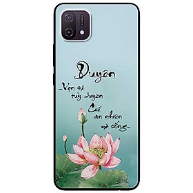 Ốp lưng dành cho Oppo A16K - Oppo A36 / A76 - Oppo Reno 7z 5G mẫu Sen An Nhiên Mà Sống