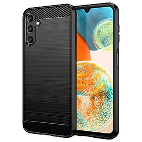 Ốp lưng chống sốc vân kim loại cho Samsung Galaxy A14 4G / 5G hiệu Likgus (chuẩn quân đội, chống va đập, chống vân tay) - Hàng nhập khẩu 