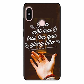 Ốp lưng in cho Xiaomi Redmi Note 6 Pro Mẫu Hẹn Một Mai