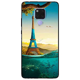 Ốp lưng in cho Huawei Mate 20 Mẫu Tháp Pháp