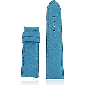 Dây đồng hồ nam nữ Huy Hoàng da bò size lớn màu xanh da HT8139