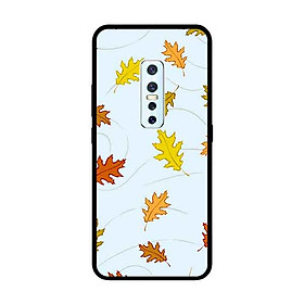 Ốp Lưng in cho Vivo V17 Pro Mẫu Lá Mùa Thu - Hàng Chính Hãng