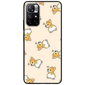 Ốp lưng dành cho Xiaomi Redmi Note 11 5G - Redmi Note 11T - Redmi Note 11S - Cún Corgy Làm Kiểu