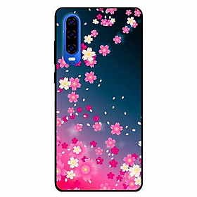 Ốp lưng dành cho Huawei P30 mẫu Hoa Nhỏ Li Ti