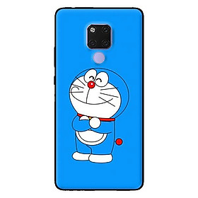 Ốp lưng in cho Huawei Mate 20 mẫu Doremon Cười - Hàng chính hãng