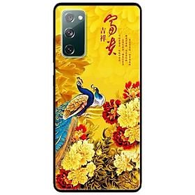 Ốp lưng dành cho Samsung A90 - Samsung S20 FE mẫu Công Và Hoa