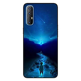 Ốp lưng dành cho Oppo Reno 3 Pro mẫu Cậu Bé Lội Suối
