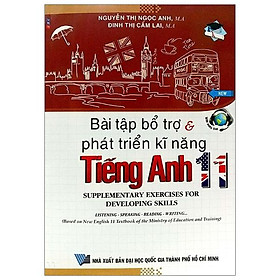 Bài Tập Bổ Trợ Và Phát Triển Kĩ Năng Tiếng Anh Lớp 11