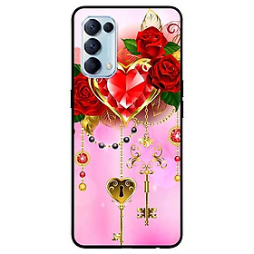 Ốp lưng dành cho Oppo Reno 5 mẫu Ruby Key