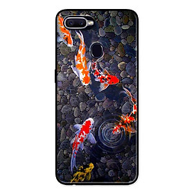 Ốp Lưng in cho Oppo F9 Mẫu Cá Chép Sống Động - Hàng Chính Hãng