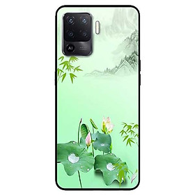 Ốp lưng dành cho Oppo A54 - A74 - A94 mẫu Tranh Sen