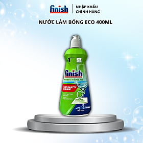 Nước làm bóng và khô chén, đĩa Finish Dishwasher Rinse Aid Shinier & Drier Dishes Lemon Sparkle 800ml QT004996 - hương chanh