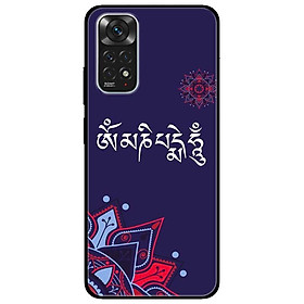 Ốp lưng dành cho Xiaomi Redmi Note 11 4G - Om Mani Tiếng Phạn
