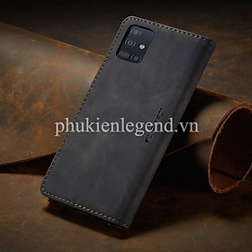 Bao da dạng ví dành cho Samsung Galaxy A51 hiệu caseme chống sốc chống va đập bụi bẩn, có ngăn đựng tiền, đựng thẻ tiện dụng - Hàng chính hãng