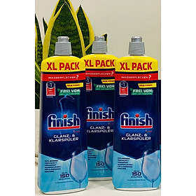 Nước làm bóng và khô chén, đĩa Finish Dishwasher Shine & Dry Lemon 800ml PTT004996 - hương chanh