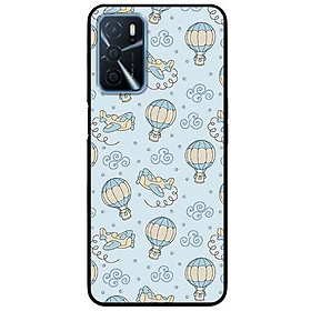 Ốp lưng dành cho Oppo A16 mẫu Hoạ Tiết Khinh Khí Cầu