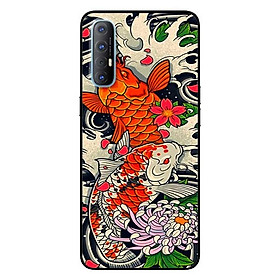 Ốp lưng dành cho Oppo Reno 3 Pro mẫu Chép Đỏ