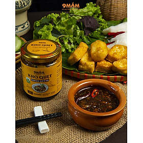 Kho Quẹt 9MẮM- Sốt chấm đa năng, An toàn, Tiện lợi, Chấm gì cũng ngon, Hương vị truyền thống- Hũ 250g