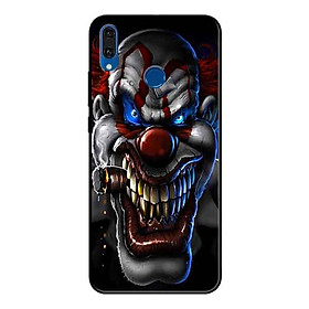 Ốp Lưng in cho Huawei Y7 Pro (2019) Mẫu Gã Hề Hút Thuốc - Hàng Chính Hãng