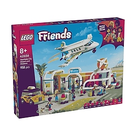 Đồ Chơi Lắp Ráp Sân Bay Và Máy Bay Thành Phố Heartlake LEGO FRIENDS 42656
